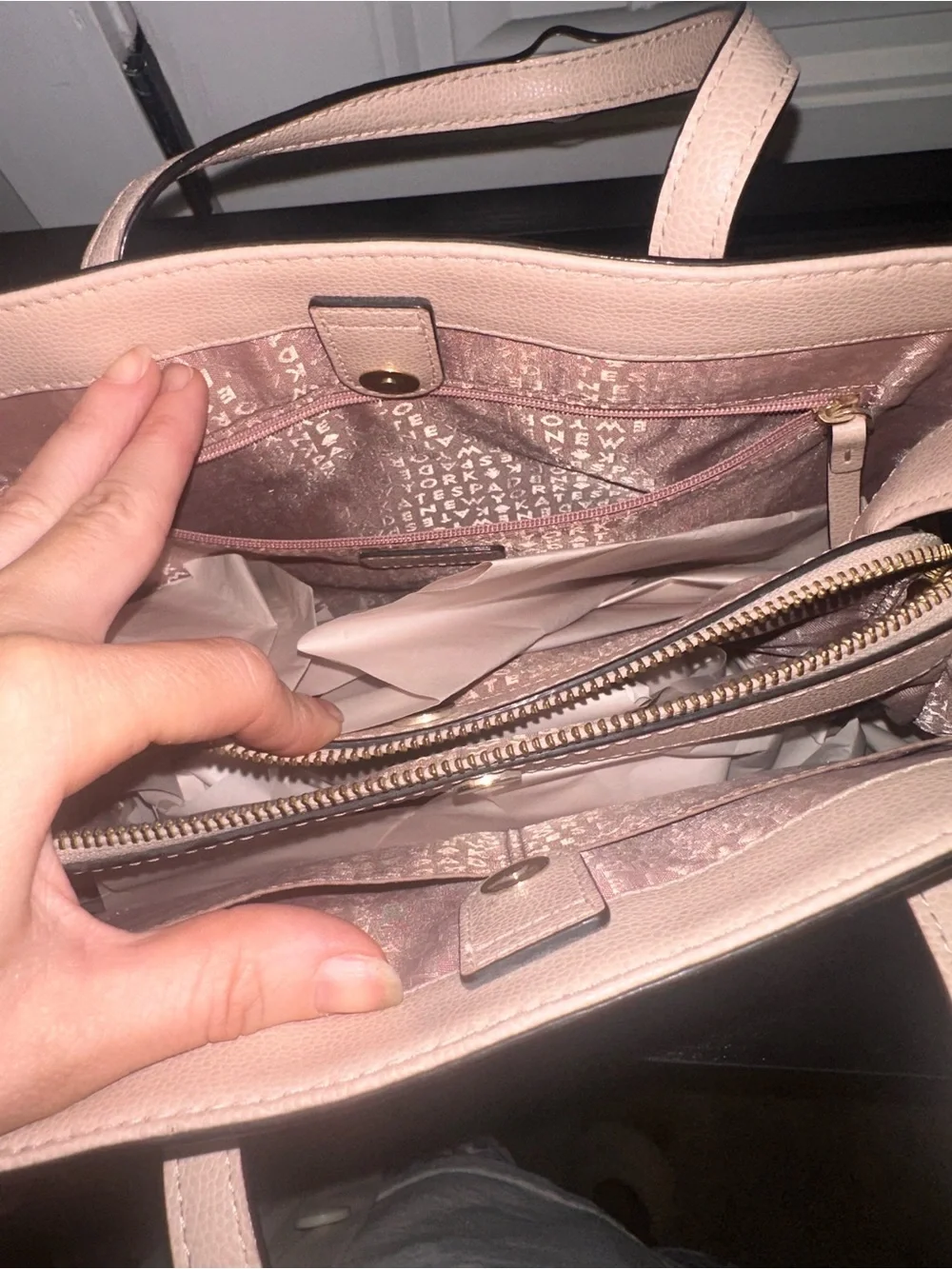 kate spade structured satchel